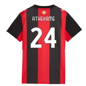 2026-2027 AC Milan Home Shirt (Womens) (Athekame 24)