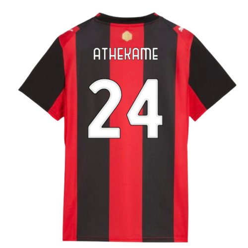 2026-2027 AC Milan Home Shirt (Womens) (Athekame 24)