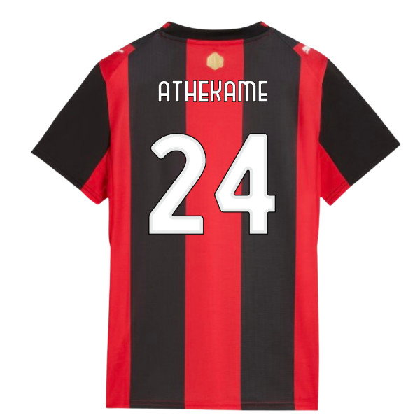 2026-2027 AC Milan Home Shirt (Womens) (Athekame 24)