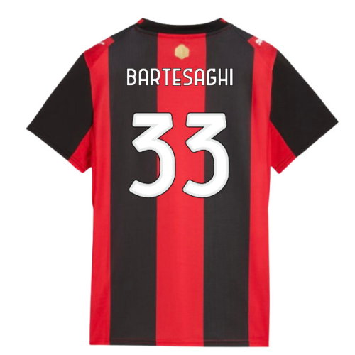 2026-2027 AC Milan Home Shirt (Womens) (Bartesaghi 33)