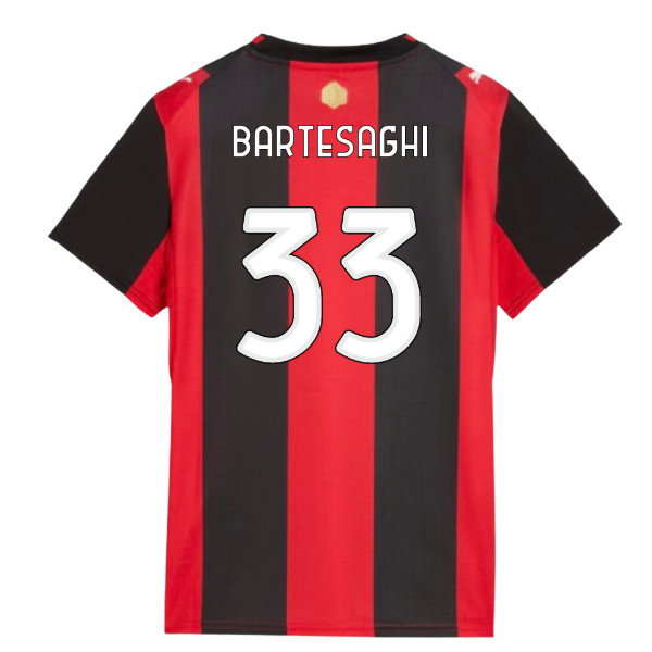2026-2027 AC Milan Home Shirt (Womens) (Bartesaghi 33)