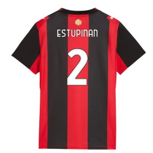 2026-2027 AC Milan Home Shirt (Womens) (Estupinan 2)