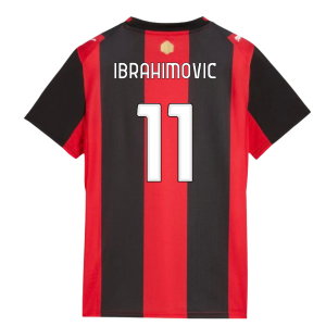 2026-2027 AC Milan Home Shirt (Womens) (Ibrahimovic 11)