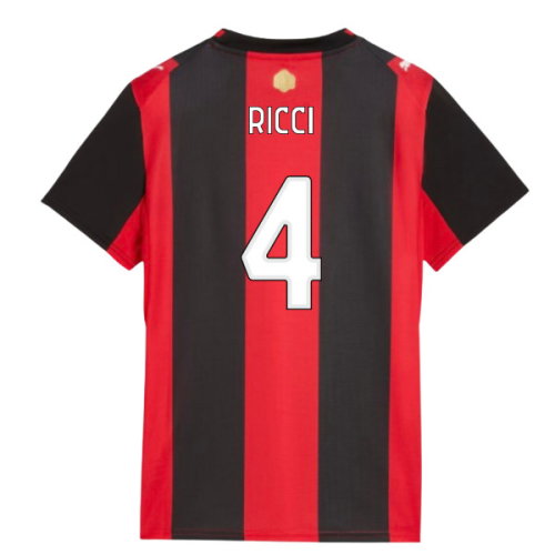 2026-2027 AC Milan Home Shirt (Womens) (Ricci 4)