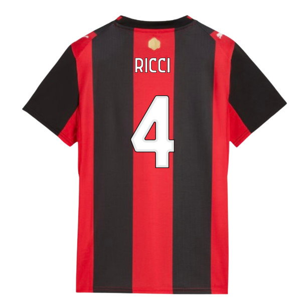 2026-2027 AC Milan Home Shirt (Womens) (Ricci 4)