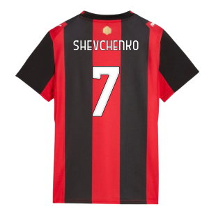 2026-2027 AC Milan Home Shirt (Womens) (Shevchenko 7)
