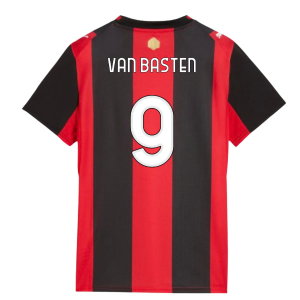 2026-2027 AC Milan Home Shirt (Womens) (Van Basten 9)