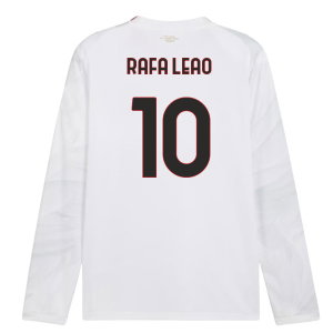 2026-2027 AC Milan Long Sleeve Away Shirt (Rafa Leao 10)