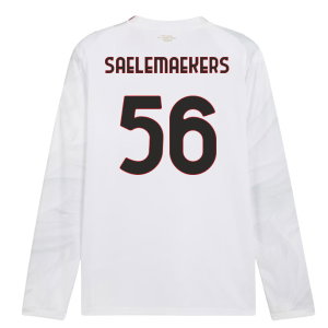 2026-2027 AC Milan Long Sleeve Away Shirt (Saelemaekers 56)