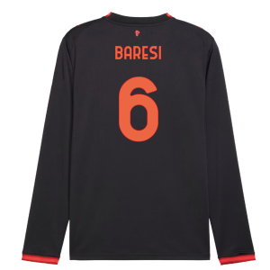 2026-2027 AC Milan Long Sleeve Third Shirt (Baresi 6)