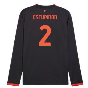 2026-2027 AC Milan Long Sleeve Third Shirt (Estupinan 2)