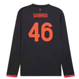 2026-2027 AC Milan Long Sleeve Third Shirt (Gabbia 46)