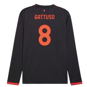 2026-2027 AC Milan Long Sleeve Third Shirt (Gattuso 8)
