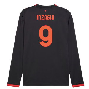 2026-2027 AC Milan Long Sleeve Third Shirt (Inzaghi 9)