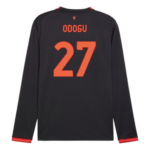 2026-2027 AC Milan Long Sleeve Third Shirt (Odogu 27)