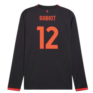 2026-2027 AC Milan Long Sleeve Third Shirt (Rabiot 12)
