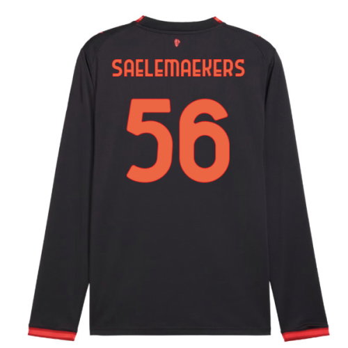 2026-2027 AC Milan Long Sleeve Third Shirt (Saelemaekers 56)