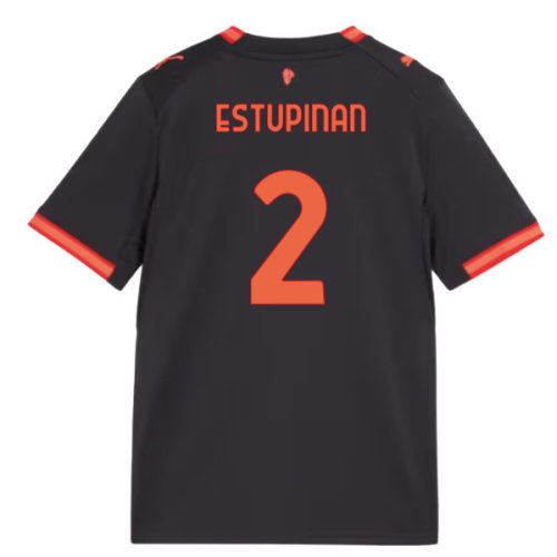 2026-2027 AC Milan Third Shirt (Kids) (Estupinan 2)