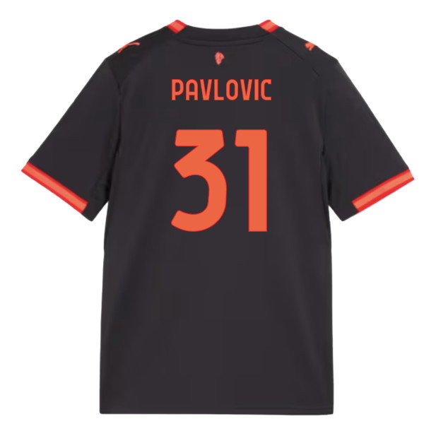 2026-2027 AC Milan Third Shirt (Kids) (Pavlovic 31)
