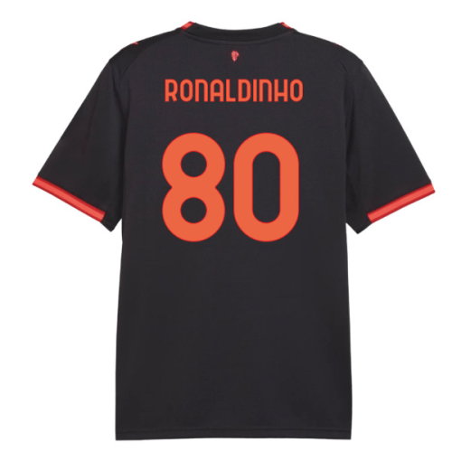 2026-2027 AC Milan Third Shirt (Ronaldinho 80)