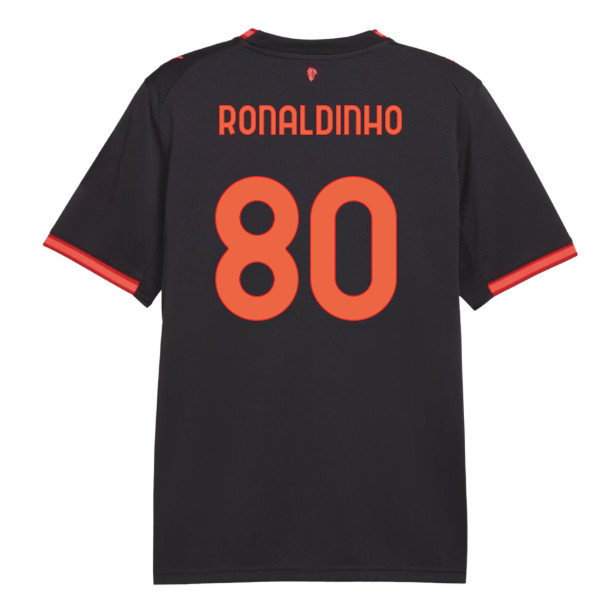 2026-2027 AC Milan Third Shirt (Ronaldinho 80)