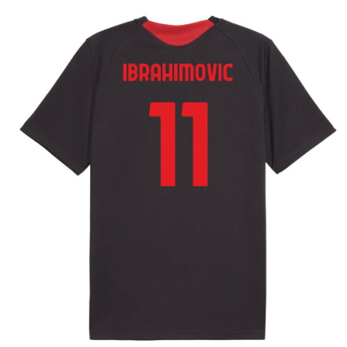 2026-2027 AC Milan Training Jersey (Flat Dark Gray) (Ibrahimovic 11)