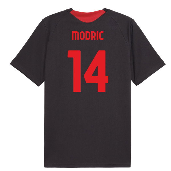 2026-2027 AC Milan Training Jersey (Flat Dark Gray) (Modric 14)