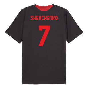 2026-2027 AC Milan Training Jersey (Flat Dark Gray) (Shevchenko 7)