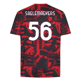 2026-2027 AC Milan Warm Up Jersey (Red) (Saelemaekers 56)