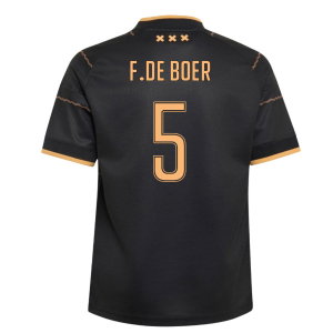 2026-2027 Ajax Away Shirt (Kids) (F.De Boer 5)