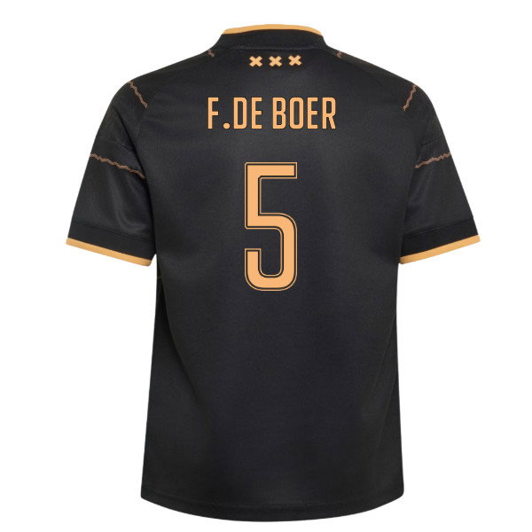 2026-2027 Ajax Away Shirt (Kids) (F.De Boer 5)