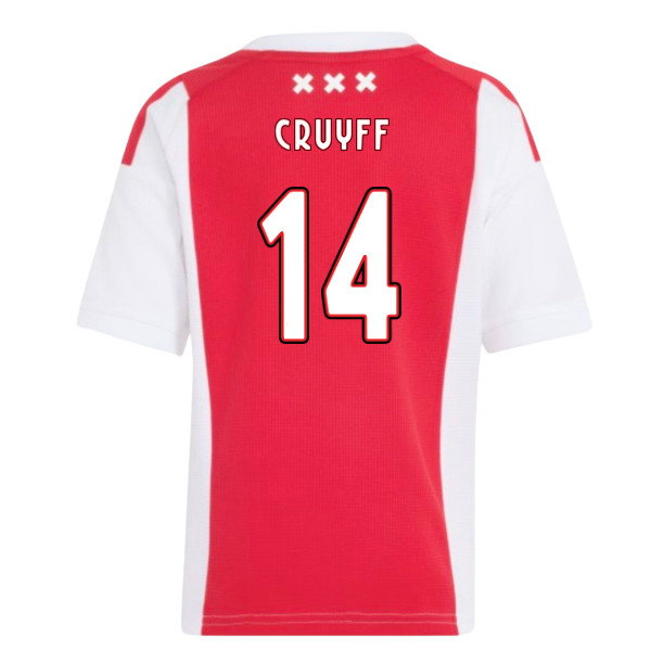 2026-2027 Ajax Home Little Boys Mini Kit (Cruyff 14)