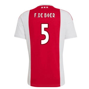 2026-2027 Ajax Home Shirt (F.De Boer 5)