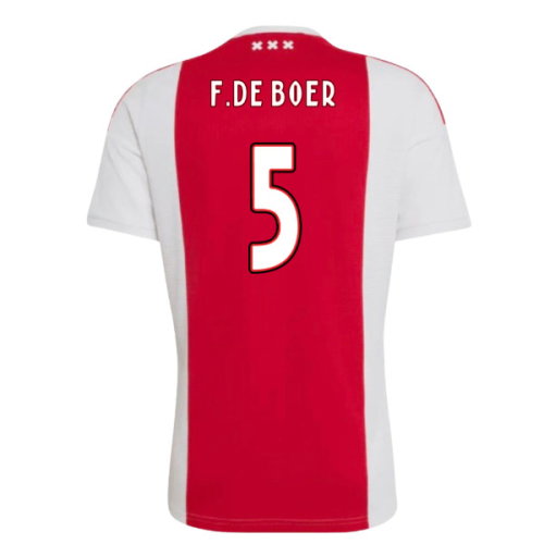 2026-2027 Ajax Home Shirt (F.De Boer 5)