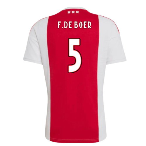 2026-2027 Ajax Home Shirt (Kids) (F.De Boer 5)