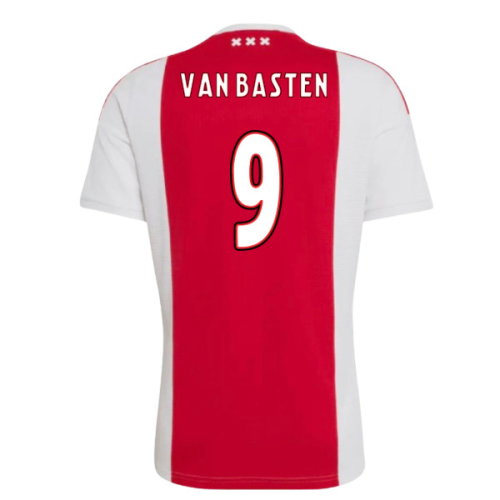 2026-2027 Ajax Home Shirt (Kids) (Van Basten 9)