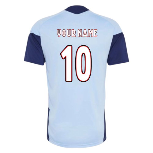 2026-2027 Ajax Training Jersey (Glow Blue) (Your Name)