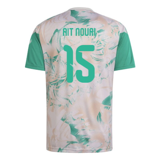 2026-2027 Algeria Home Pre-Match Shirt (Green) (Ait Nouri 15)