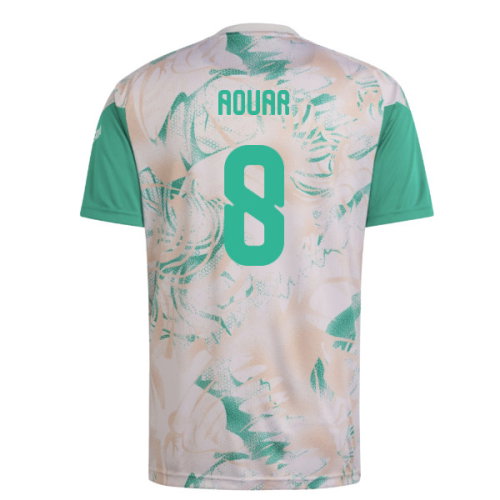 2026-2027 Algeria Home Pre-Match Shirt (Green) (Aouar 8)