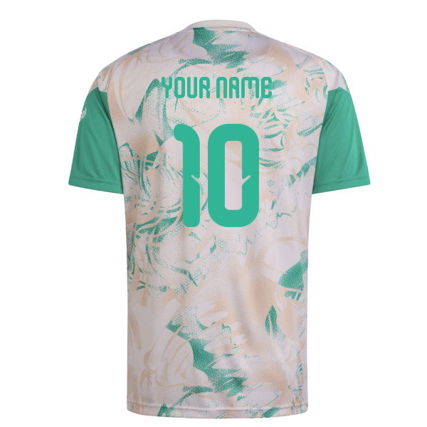 2026-2027 Algeria Home Pre-Match Shirt (Green) (Your Name)