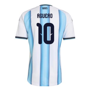2026-2027 Argentina Authentic Home Shirt (Aguero 10)