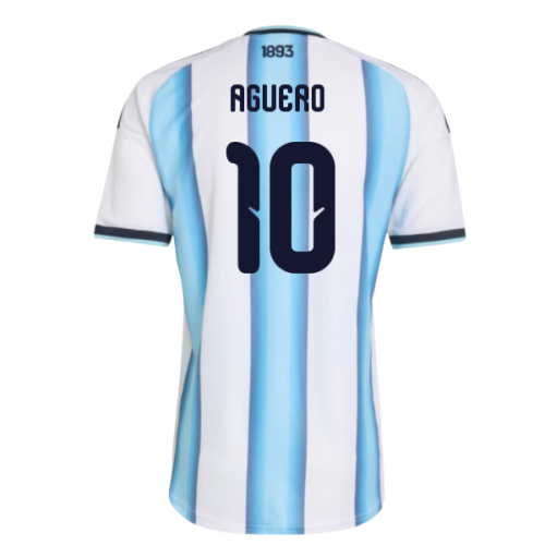2026-2027 Argentina Authentic Home Shirt (Aguero 10)