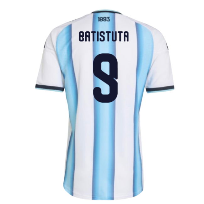 2026-2027 Argentina Authentic Home Shirt (Batistuta 9)