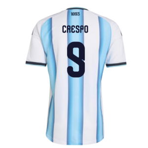 2026-2027 Argentina Authentic Home Shirt (Crespo 9)