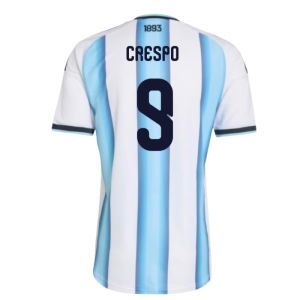 2026-2027 Argentina Authentic Home Shirt (Crespo 9)