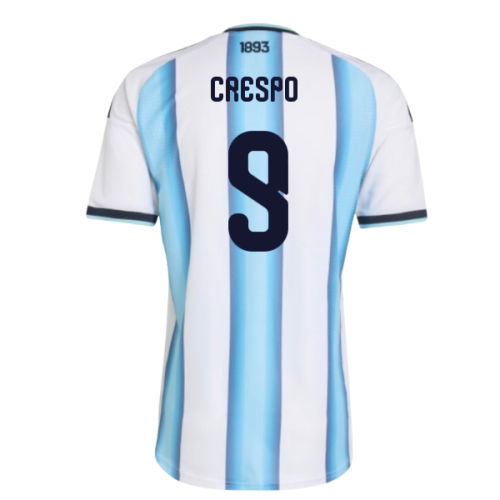 2026-2027 Argentina Authentic Home Shirt (Crespo 9)