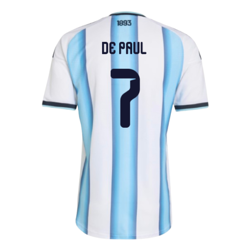2026-2027 Argentina Authentic Home Shirt (De Paul 7)