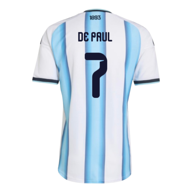2026-2027 Argentina Authentic Home Shirt (De Paul 7)