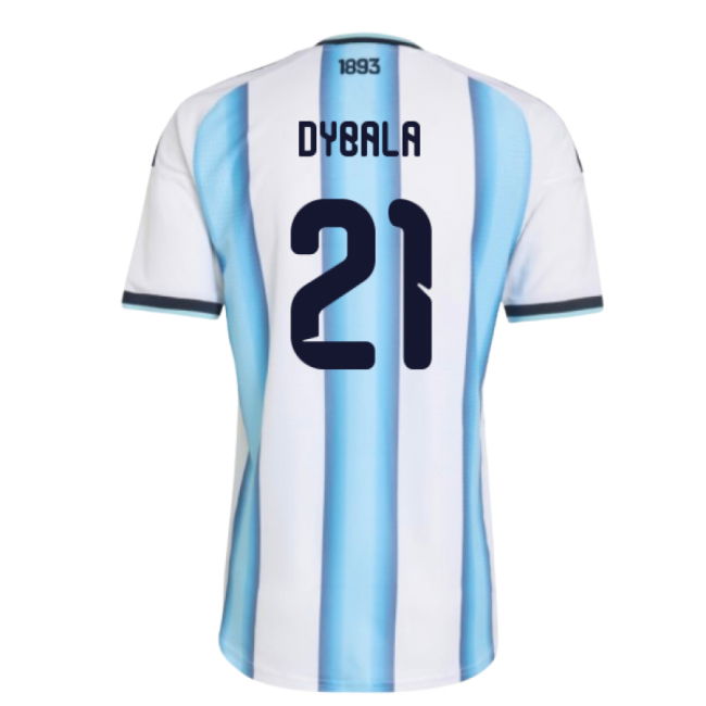2026-2027 Argentina Authentic Home Shirt (Dybala 21)