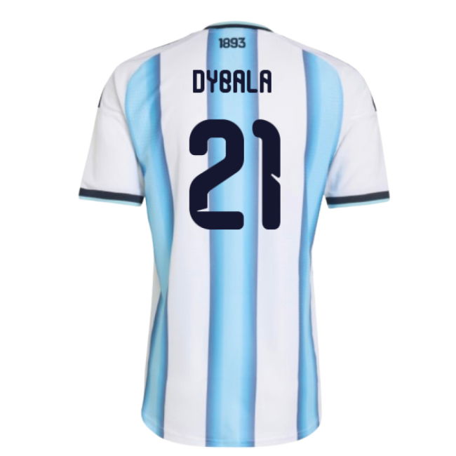2026-2027 Argentina Authentic Home Shirt (Dybala 21)